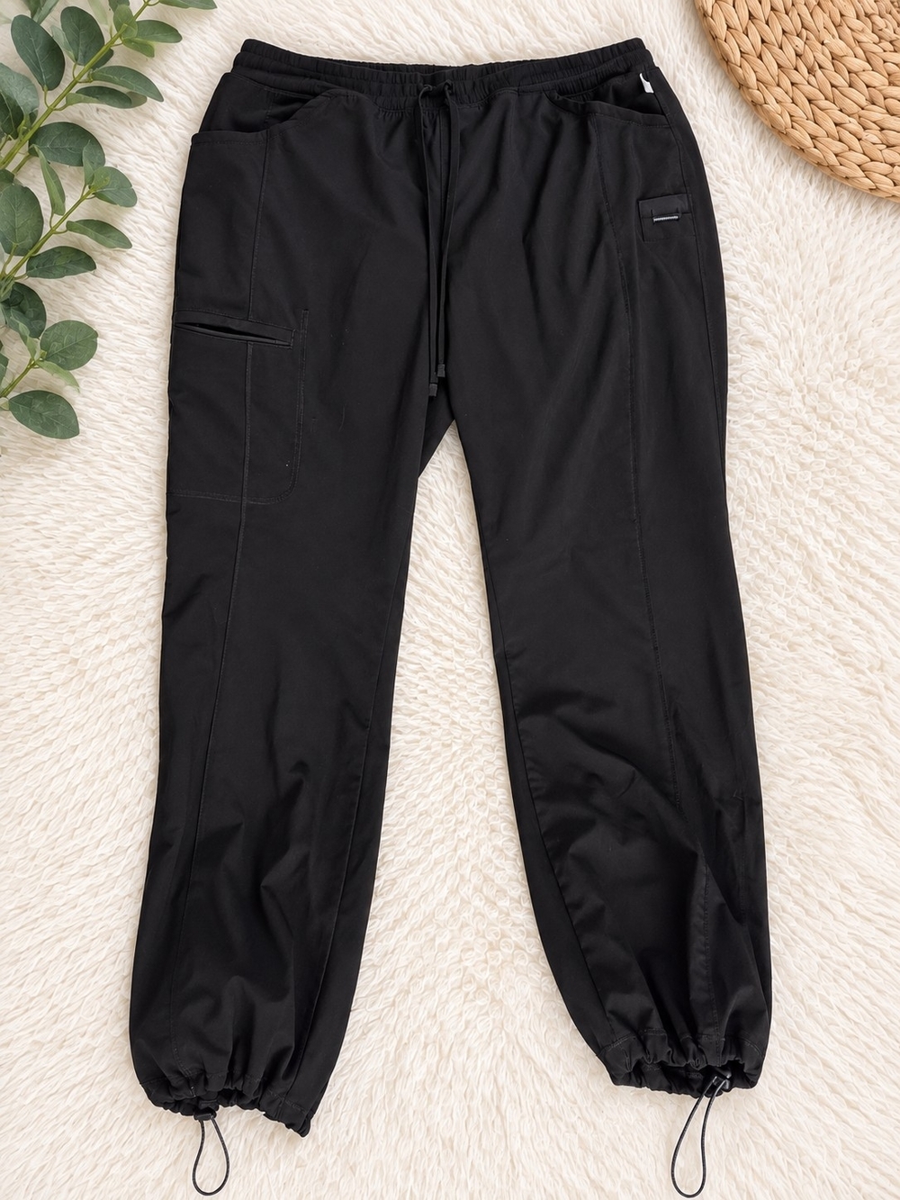 Mondetta Black Track Jogger Pants Women’s Large